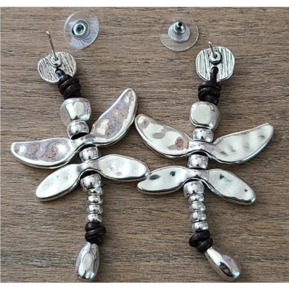 Dragonfly - Bohemian Earrings - Picture 3 of 9